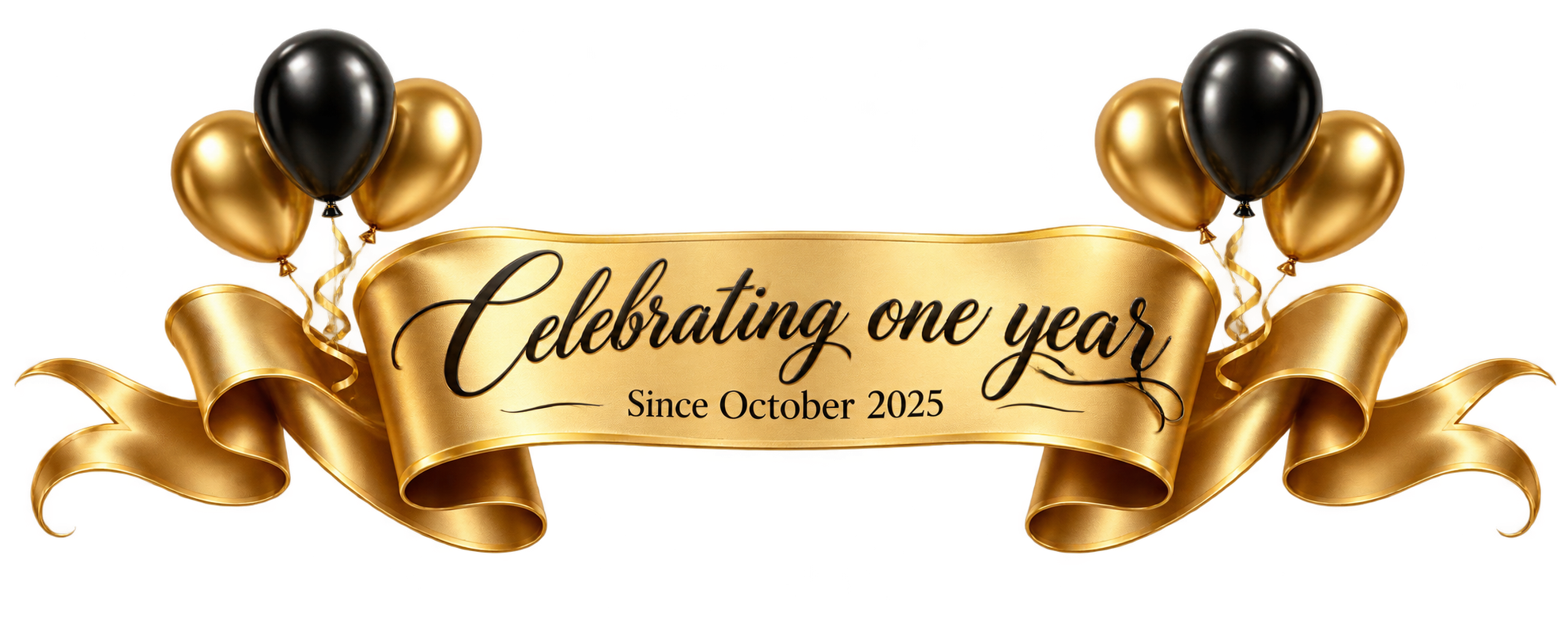 Celebrating one year — Since October 2025